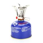 Integrated mini stove with electronic outdoor ignition for picnicking and camping, portable stove for cooking and travel