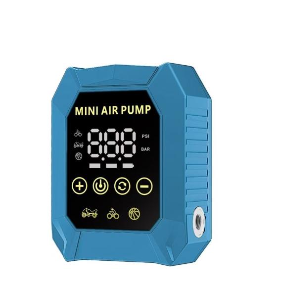 New Mini Cycling AI Intelligent Wireless Electric Inflator Portable Mountain Road Bicycle Inflator Pump