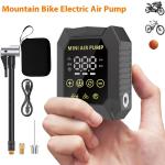 New Mini Cycling AI Intelligent Wireless Electric Inflator Portable Mountain Road Bicycle Inflator Pump