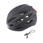 Summer breathable helmet with LED lights, cycling warning helmet, summer outdoor safety helmet, roller skating safety helmet