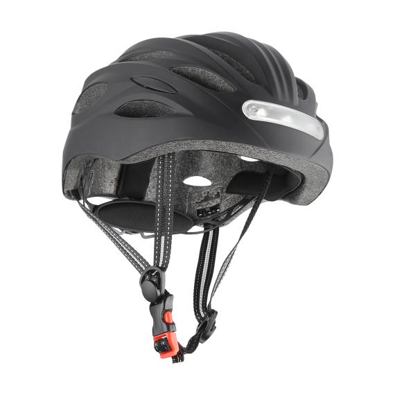 Summer breathable helmet with LED lights, cycling warning helmet, summer outdoor safety helmet, roller skating safety helmet