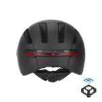 bike riding with windshield, remote control steering helmet, intelligent remote control, safety warning with light helmet